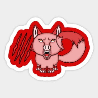 WOLF-PIG Sticker